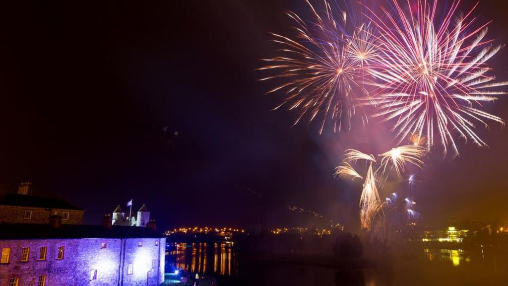 Enniskillen halloween fireworks - half term holiday