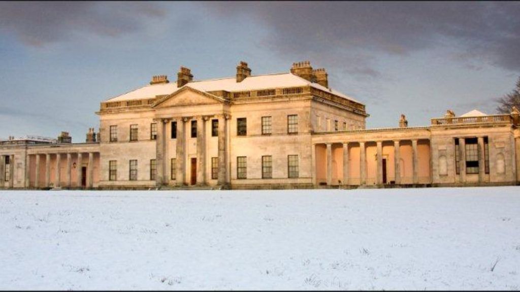 Snowy winter at Castle Coole